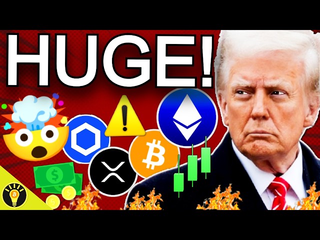 🚨HUGE CRYPTO NEWS! TRUMP BUYS ETHEREUM, CHAINLINK & ALTCONS!