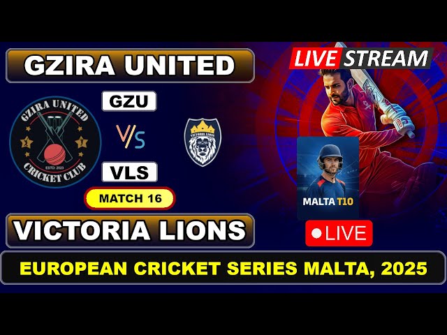 Victoria Lions vs Gzira United Live Cricket Today