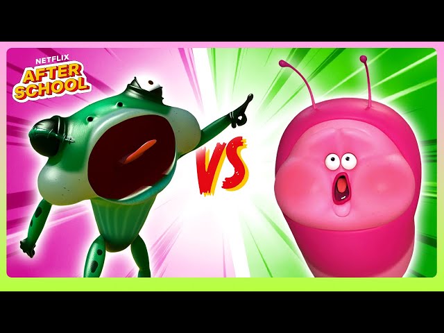 Battle of the Bugs! Who Will Win? 🏆🐛 Larva Family | Netflix After School