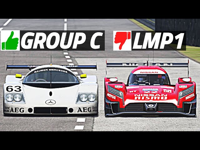 The Worst LMP1 vs The Best GROUP C