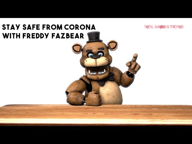 Quarantine advice with Freddy Fazbear