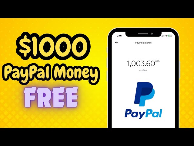 Earn $1000 Free PayPal Money In Just 15 Minutes 🔥 How To Make Money Online In 2024 ✅