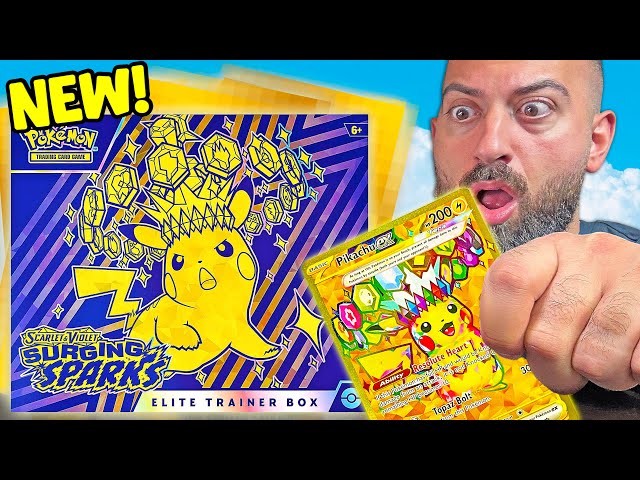 Surging Sparks Elite Pokemon Boxes are Actually Amazing!