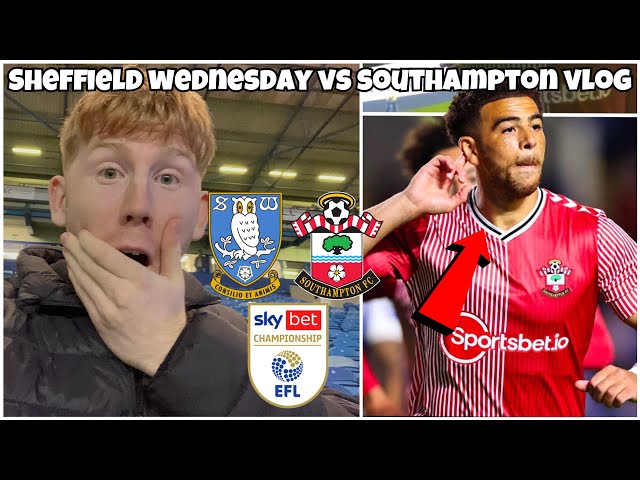 CHE ADAMS RETURNS TO SHEFFIELD TO SCORE THE WINNER FOR SOUTHAMTON VS SHEFFIELD WEDNESDAY!!