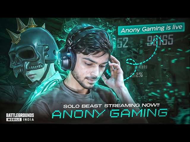 Solo Vs  Squad Gameplay 5 Finger player 60 Fps | Anony Gaming is Live