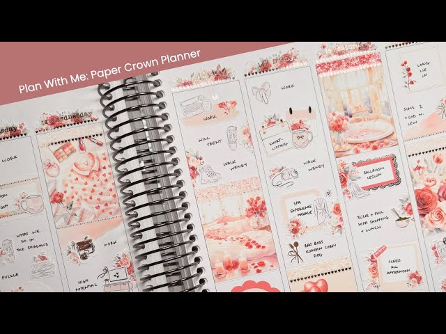 Plan With Me | Paper Crown Planner