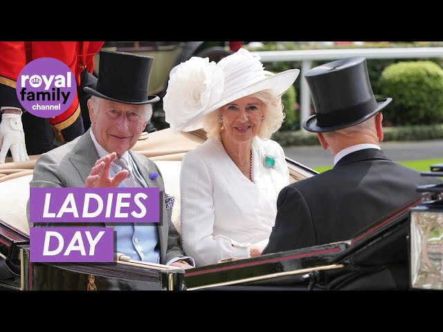 Royals Out In style at Royal Ascot Ladies’ Day