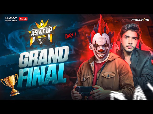 D2 Grand Finale ⛔️ Asia Cup Championship 🏆 Classy Live 👽 #freefire #live #classyfreefire