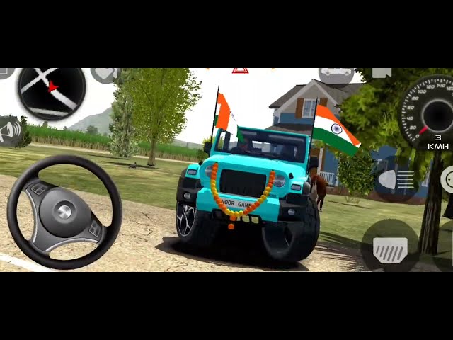 bhadmashi Dollar song Modified !! New game thar modified😈 !! indian cars simulator 3D new !! Android