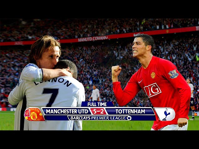 Young Cristiano Ronaldo Destroys Luka Modric and Tottenham Hotspur