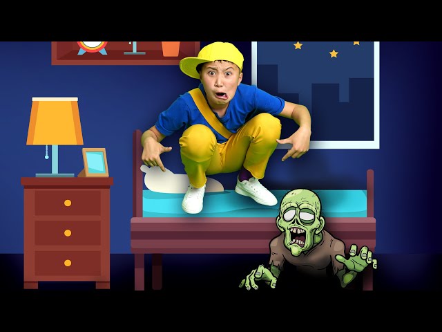 I Can’t Sleep, Mommy! | Afraid of the Dark Song + More Nursery Rhymes & Kids Songs | Hahatoons Songs