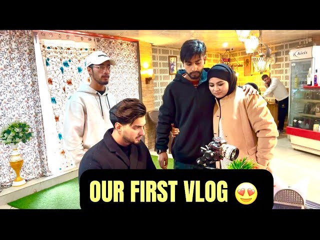 Our First Vlog ❤️ || Uzma Shafi || Faiz Allie