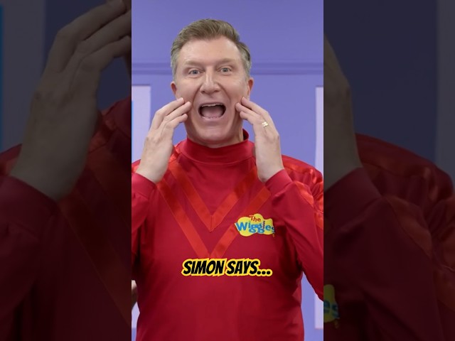 Simon Says 🤭 Fun Kids Game #kids #party #games #shorts #thewiggles