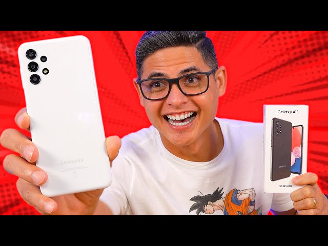 SAMSUNG Galaxy A13 - Mais um BASICÃO que CHEGOU AQUI! Unboxing e Impressões