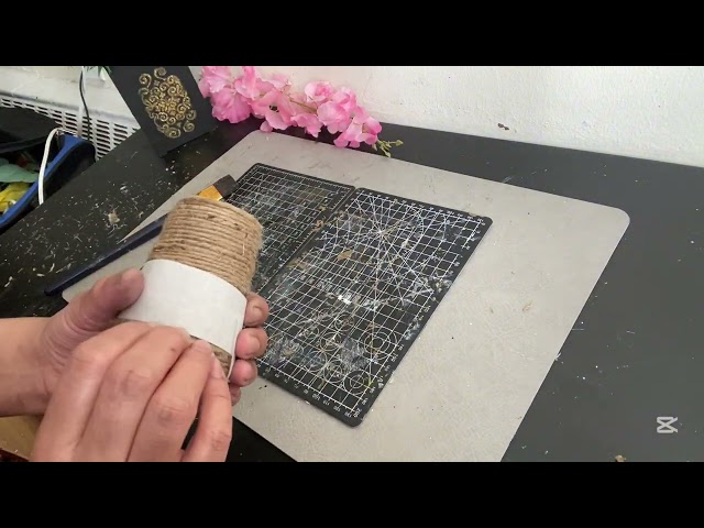 How to make things with waste material | easy and beautiful craft with recycled home decoration