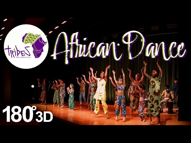 [VR180] Experience the exotic performance of African dance and drum "tRibES" in VR!