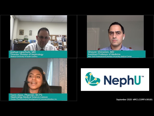 NephU - Panel Interview Dr. Lipschutz & Dr. Shirazian: Future Of Healthcare