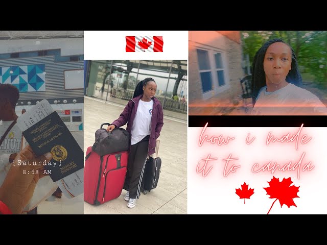 KUMASI TO ACCRA TO ONTARIO🥰 🇨🇦||God did