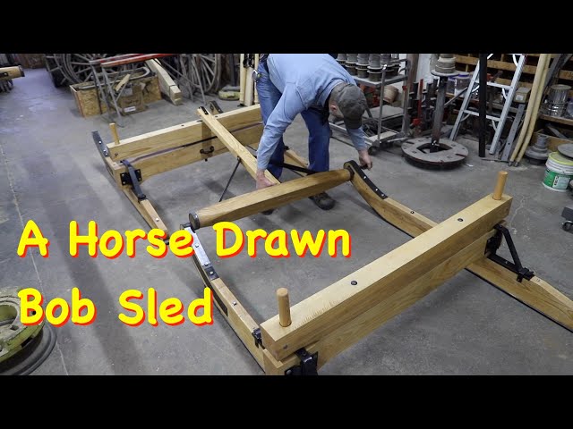 A Horse Drawn Sled From Start to Finish | Engels Coach Shop