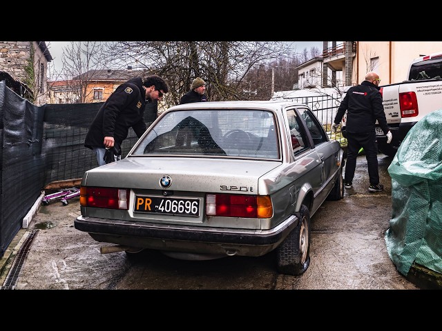 BMW 320i E30: Will it go sideways after 20 years of neglect? - Davide Cironi (SUBS)