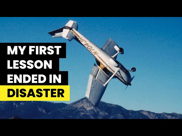 My First Flying Lesson ended in Disaster!