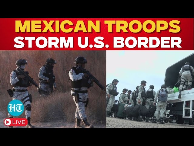 LIVE: Mexico Deploys First of 10,000 Troops to U.S. Border After Trump Tariff Threats | Immigrants