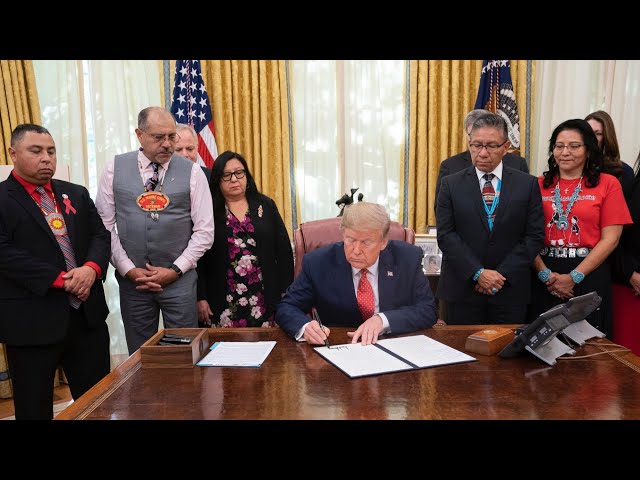 "First Nations' prayers are powerful": Navajo Nation Vice President Myron Lizer at White House