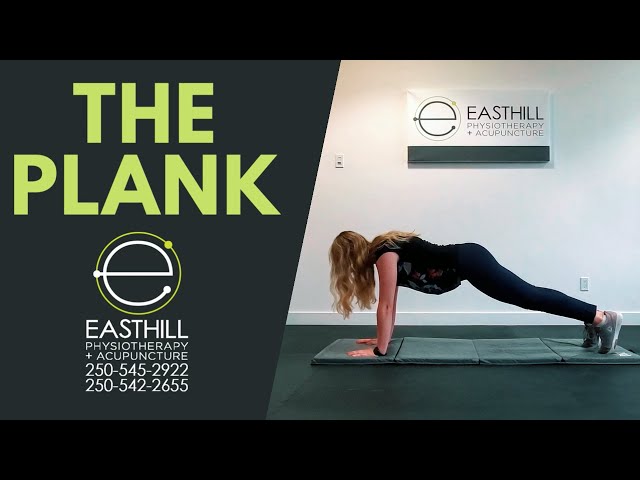 The Plank | 3 Variations | Easthill Physiotherapy + Acupuncture