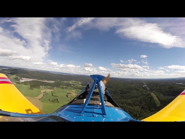 Fairchild PT-19 Cornell - 360° - Kjeller Airport