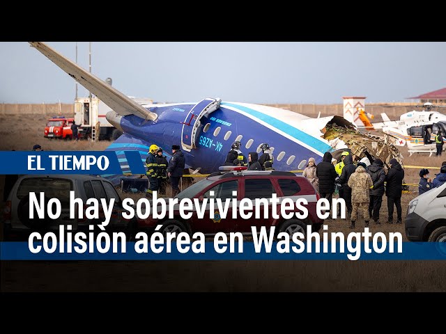 67 muertos en accidente aéreo en Washington: revelan audio de la torre de control | El Tiempo