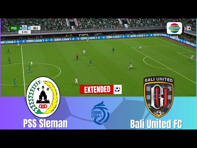 🔴PSS Sleman vs Bali United - Indonesian Liga 1 2024/25 | Live Today Match