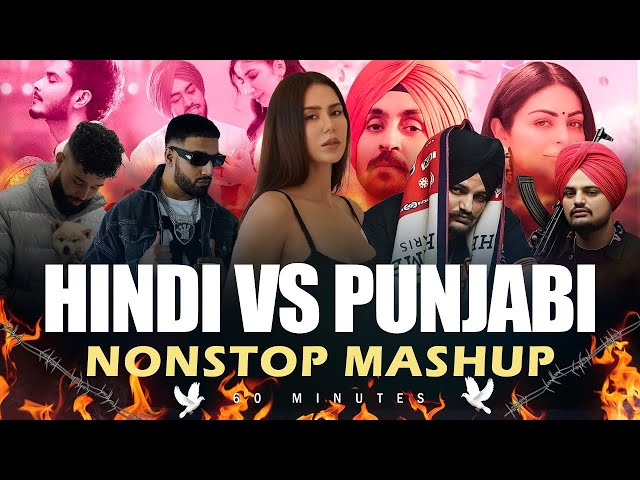 Hindi VS Punjabi Nonstop Mashup | Shubh ft Sonam Bajwa | Imran Khan | Udit Narayan | Top Hits Mashup