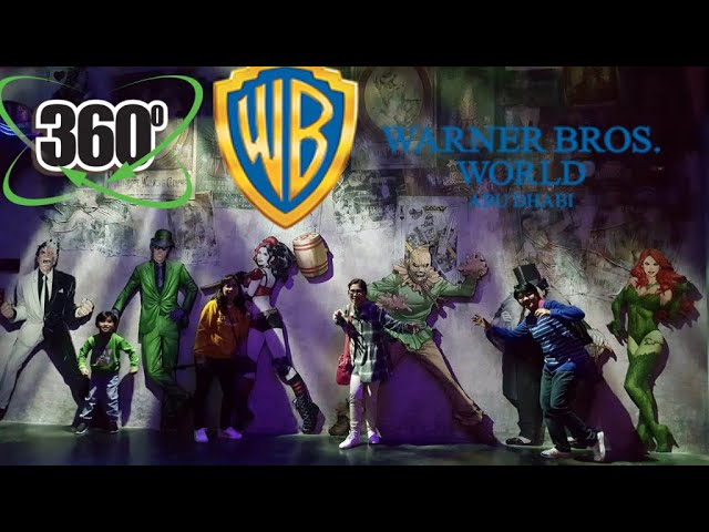 360 Video  | Warner bros. World Abu Dhabi | meet warner bros cartoons characters