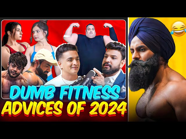 WORST INDIAN FITNESS INFLUENCERS VIDEOS OF 2024 (Part 1)