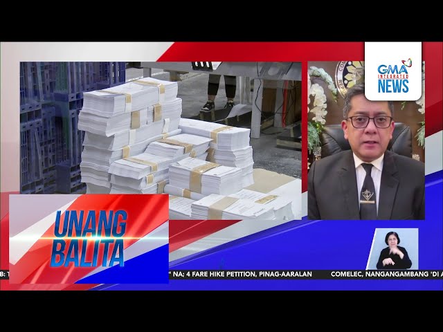 Panayam kay Atty. George Garcia, Chairman, Comelec | Unang Balita