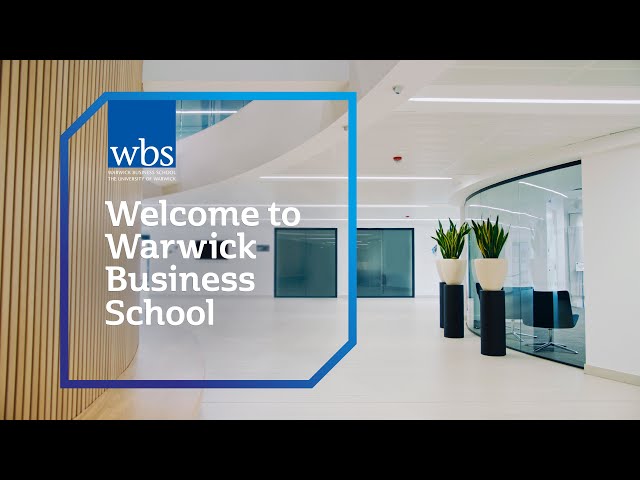 Welcome to Warwick Business School