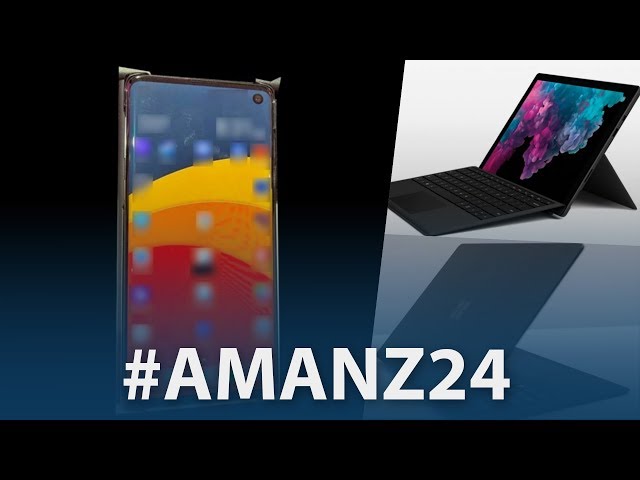 #Amanz 24 - Samsung Galaxy S10, Microsoft Surface Pro 6 dan Microsoft Surface Laptop 2