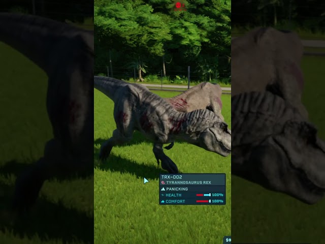 T-REX vs T-REX FIGHT - Jurassic World Evolution | With commentary and text subtitles