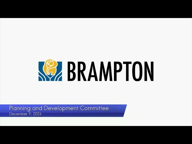 Planning and Development Committee - December 9, 2024