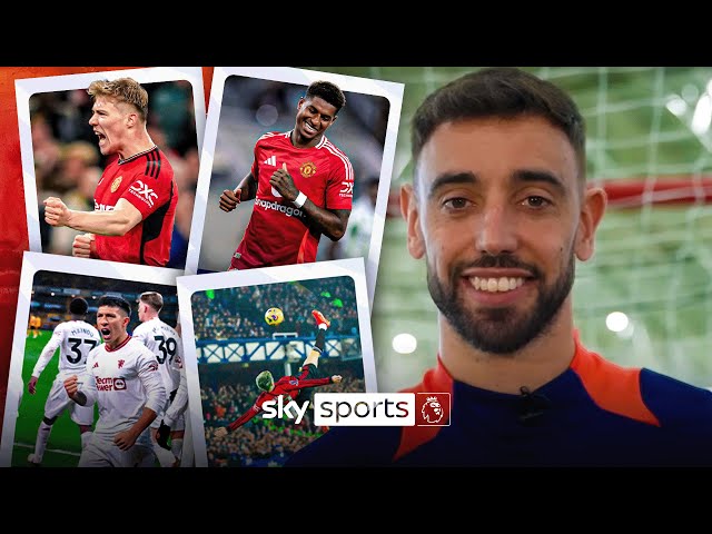 Rashford’s speed or Hojlund’s strength 🤔 | The Sticker Book Challenge with Bruno Fernandes