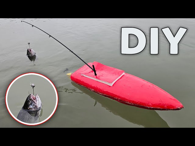 DIY Boat for Fishing !! How to Make high Speed RC Fishing Boat