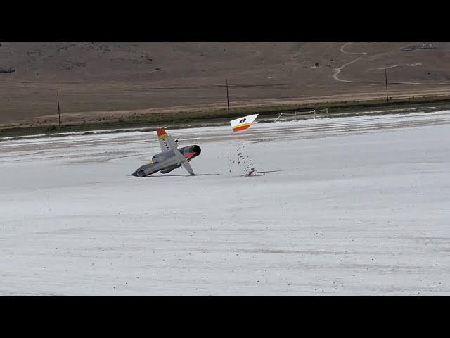 Airworld 1/4 Scale F-104 Starfighter Crash at Bonneville Jets 2024.