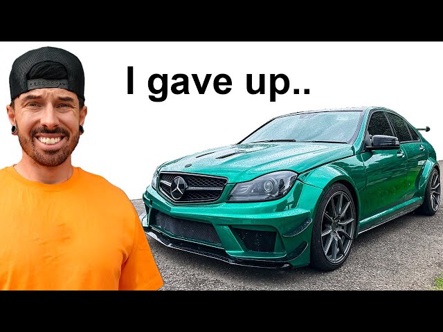 I FORCED MY DAD TO FIX MY MERCEDES C63