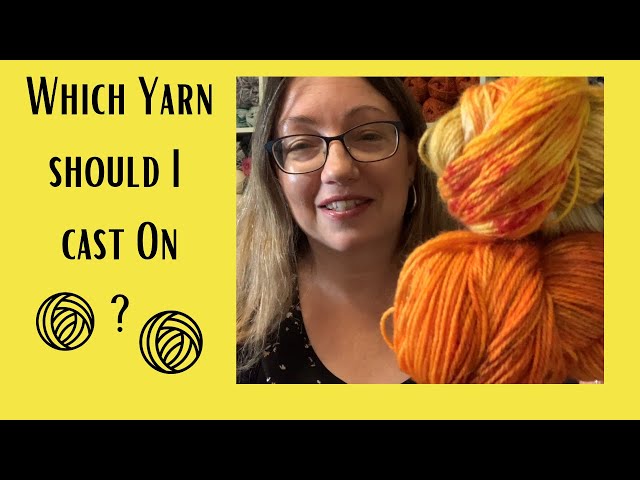 Wildflower Wool Knitting Podcast • Which Yarn Should I Cast On? Vote Below!