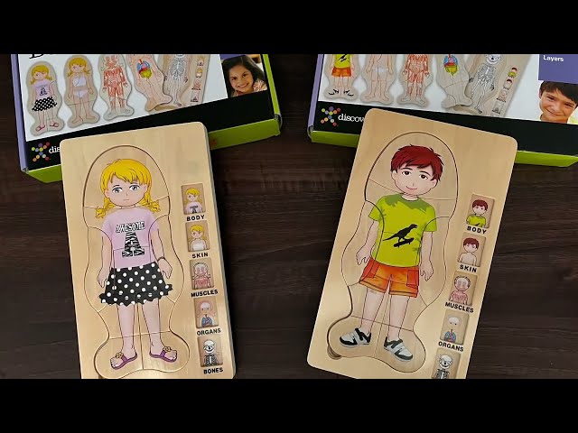 Discovery Toys -- Body Amazing Puzzles