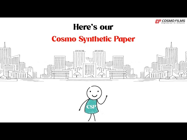 Durable and Waterproof Paper - Cosmo Synthetic Paper