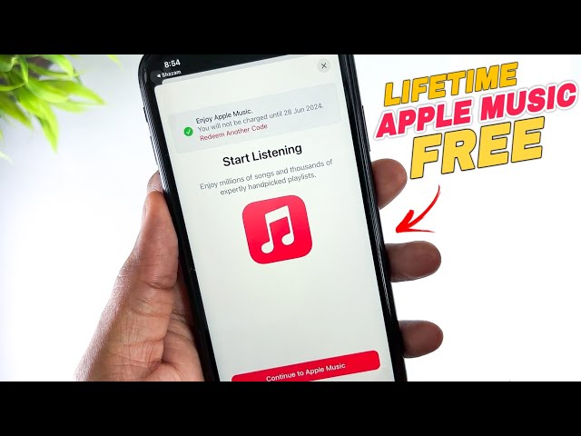 Get Apple Music Free For Lifetime🤯 | 101% Working Trick For 2024