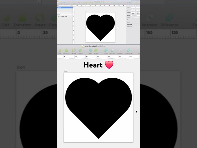 Heart ❤️ #logo #tutorial #graphicdesign #art #design #heart #react