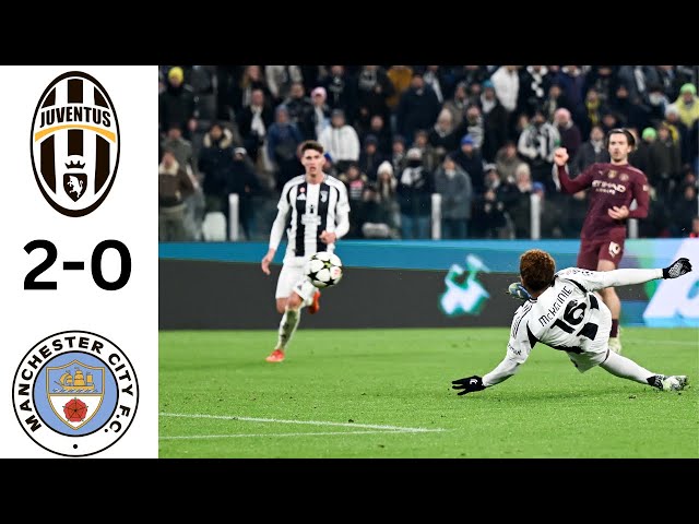 UEFA Champions League Juventus vs Man City 2 0 all goals 2024    Highlights