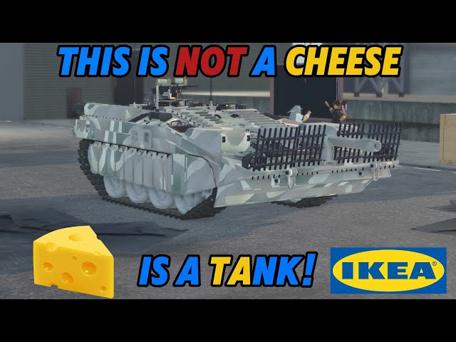 This is NOT a Cheese this is a TANK!